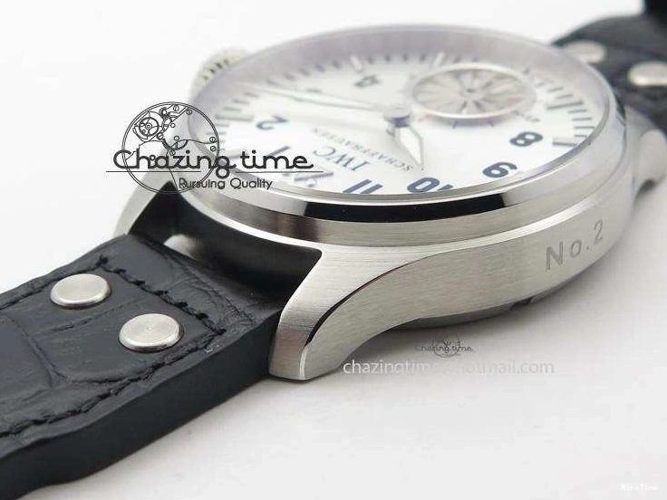 MIROTIME 0524 Big Pilot “Markus Buhler” IW5003 Turbine V6F Best Edition Silver Dial On Leather Strap A Reliable 7315